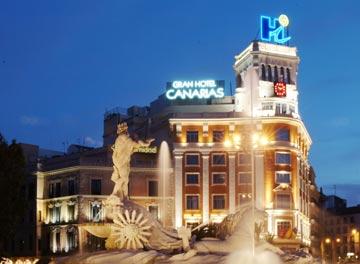 Gran Hotel Canarias Madrid Bagian luar foto